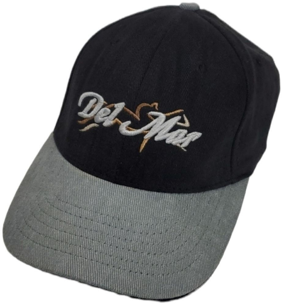 DEL MAR SAN DIEGO CALIFORNIA EMBROIDERED SOUVENIR VINTAGE WASH BASEBALL HAT CAP
